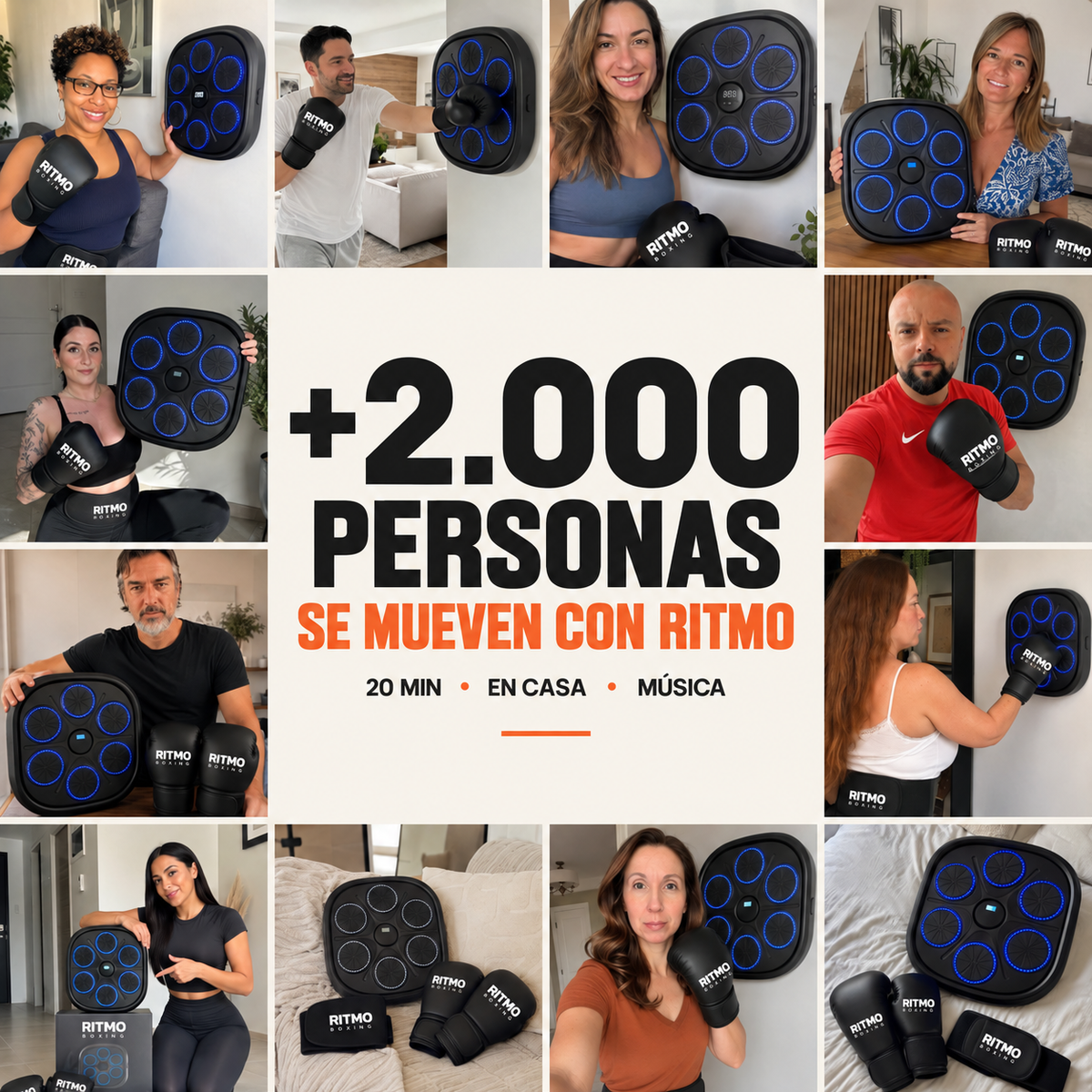 Máquina de boxeo RITMO